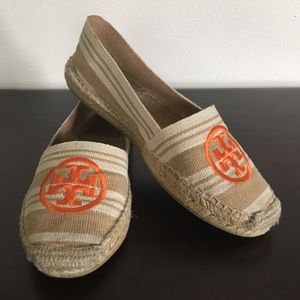 Tory Burch espadrilles, size 8